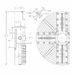 3 Jaw D Chuck Diagram